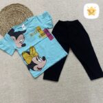 تیشرت ساپورت دخترانه مدل میکی موس (1 تا 7 سال) 11 - نی نی استار