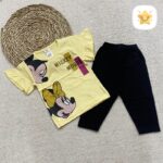 تیشرت ساپورت دخترانه مدل میکی موس (1 تا 7 سال) 9 - نی نی استار