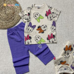 تیشرت ساپورت دخترانه مدل اردک پاپیون دار 2 تا 7 سال 2 - نی نی استار