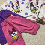 تیشرت ساپورت دخترانه مدل طرح میکی دار 2 تا 7 سال 2 - نی نی استار