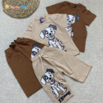 تیشرت شلوارک طرح popy اسپرت 2 تا 8 سال - نی نی استار