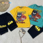تیشرت شلوارک پسرانه طرح BATMAN مناسب 2 تا 9 سال - نی نی استار