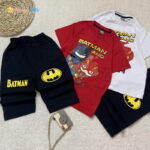 تیشرت شلوارک پسرانه طرح BATMAN مناسب 2 تا 9 سال 3 - نی نی استار