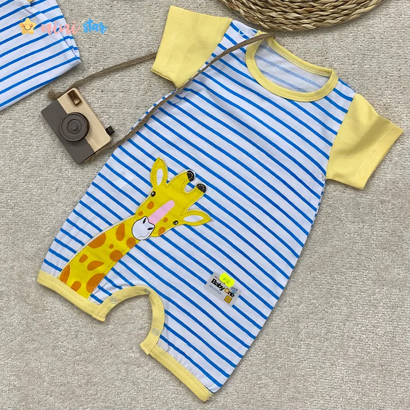 رامپر نوزادی BABY ONE زرافه - نی نی استار