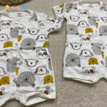 رامپر نوزادی carter's طرح خرس و کوآلا 3 - نی نی استار