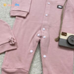 ست 2تکه سر همی و کلاه نوزادی سایز 00 تا 1 2 - نی نی استار