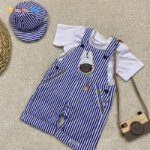 ست بیلر + کلاه + تیشرت نوزادی جنس درجه یک! 2 - نی نی استار