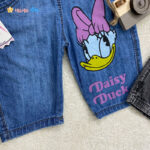 سرهمی جین دخترانه مام استایل طرح اردک 2 - نی نی استار