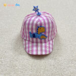 کلاه نقابدار شاخ دار سلیکونی نوزادی صورتی - نی نی استار