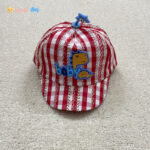 کلاه نقابدار شاخ دار سلیکونی نوزادی قرمز - نی نی استار