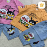 تیشرت شلوارک جین دخترانه طرح joker - نی نی استار