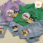 تیشرت شلوارک جین دخترانه طرح joker 2