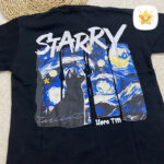 تیشرت مشکی پسرانه STARRY پنبه 7 تا 12 سال 3 - نی نی استار