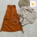 کت سارافون دخترانه KOTON لینن 2کت سارافون دخترانه KOTON لینن 2 - نی نی استار