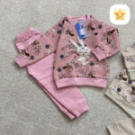 بلوز شلوار دخترانه کد 2015 خرگوش صورتی - نی نی استار