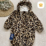 کاپشن سرهمی نوزادی دخترانه پلنگی برند TITO درجه یک! 2 - نی نی استار