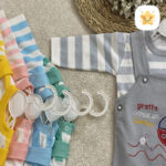 2 تکه سرهمی نوزادی مدل کشتی زرافه 4 - نی نی استار