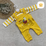 2 تکه سرهمی نوزادی مدل کشتی زرافه زرد - نی نی استار