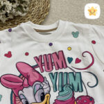 بلوز تک دخترانه چاپ اردک مناسب 4 تا 12 سال 2 - نی نی استار