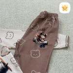 بلوز شلوار خلبان تدی چاپی 6 تا 8 سال 3 - نی نی استار