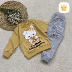 بلوز شلوار دخترانه پنبه خرگوش کد 2145 - 3 - نی نی استار