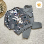 بلوز شلوار دخترانه کد 2015 خرگوش مناسب 1 تا 8 سال سبز - نی نی استار