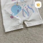 سرهمی نوزادی پنبه برند BABY LIFE هشت پا و نهنگ 2 - نی نی استار