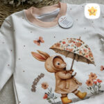 بلوز شلوار دخترانه خرگوش و چتر اسپان 2 تا 10 سال 2 - نی نی استار