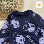 بلوز شلوار دخترانه پنبه مدل میکی مینی 1 تا 8 سال 2 - نی نی استار