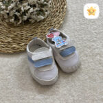 پاپوش نوزادی اسپرت مد دو چسب آبی - نی نی استار