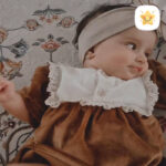 پیراهن مخمل دخترانه نوزادی تا 1 سال کد 6004 تن خور 2 - نی نی استار