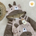 کاپشن سرهمی نوزادی 6 تا 12 ماه مدل گاوی 2 - نی نی استار