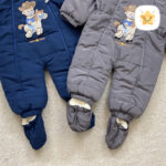 کاپشن سرهمی نوزادی 6 تا 12 ماه نی نی اسب سوار 2 - نی نی استار