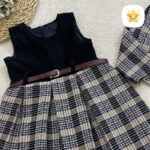 کت سارافون دخترانه پارچه شنل 4 سایز 2 - نی نی استار