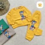 بلوز شلوار سگ های نگهبان اسپرت (دختر و پسر) برند NINICO مناسب 1 تا 8 سال زرد - نی نی استار