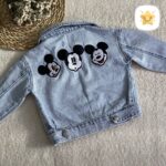 3 تکه کت شلوار جین دخترانه مدل میکی موس 2تا 9 سال کیفیت بی نظیر 4 - نی نی استار