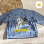 3 تکه کت شلوار جین پسرانه مدل ok مناسب 4 تا 12 سال 3 - نی نی استار