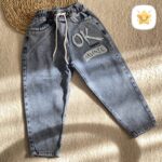 3 تکه کت شلوار جین پسرانه مدل ok مناسب 4 تا 12 سال 4 - نی نی استار