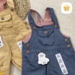 بیلر نوزادی کتان (کوتاه) برند NINI MAX آبی تیره - نی نی استار