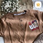 تیشرت شلوارک پسرانه کتان مدل louad مناسب 1 تا 8 سال 2 - نی نی استار