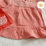 کت سارافون دخترانه کتان پارچه خارجی سایز نقلی 3 - نی نی استار