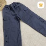 بلوز شلوار پسرانه کتان کارگو مناسب 4 تا 12 سال 3 - نی نی استار