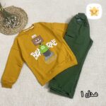 بلوز شلوار پسرانه کتان کارگو مناسب 4 تا 12 سال مدل 1 - نی نی استار