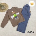 بلوز شلوار پسرانه کتان کارگو مناسب 4 تا 12 سال مدل 4 - نی نی استار