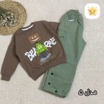 بلوز شلوار پسرانه کتان کارگو مناسب 4 تا 12 سال مدل 5 - نی نی استار