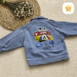 ست 2 تکه کت و شلوار نوزادی جین اسپرت (دختر و پسر) نوزادی تا 1 سال 3 - نی نی استار