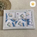 ست بیمارستانی نوزادی 24 تکه کیفیت خوب آبی - نی نی استار