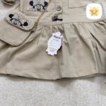 ست کیف و پیراهن دخترانه کتان مدل میکی موس 4 تا 11سال 4 - نی نی استار