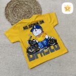 تیشرت شلوارک پسرانه جین برند DZININ مناسب 2 تا 6 سال 5 - نی نی استار