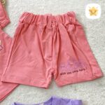 تیشرت شورت دخترانه پنبه برند DENIZ 3 خرس مناسب 1 الی 2 سال 2 - نی نی استار